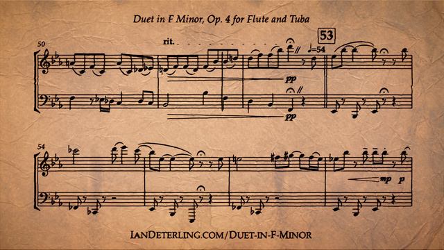 Duet for Flute and Tuba in F Minor смотреть онлайн