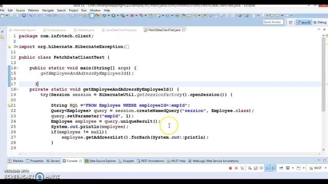 Hiernate Query Language(HQL) for oneToMany Mapping смотреть онлайн