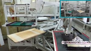Карусель полуавтомат 4х цветная Шелкография