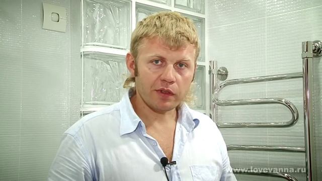 08 Тонкости ремонта ванной комнаты, душевая кабинка из стеклоблоков
