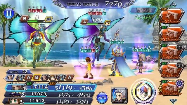 DFFOO Tree for the Void Chaos (Exdeath 0/3 & Selphie 3/3 Showcase)