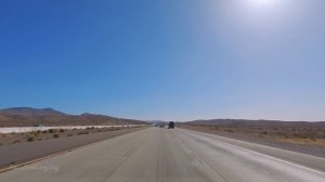Las Vegas to Los Angeles Complete Scenic Drive | Nevada to Southern California | Mojave Desert 4K