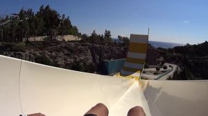 Boomerang Water Slide at WaterPark Faliraki