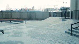 Парк под мостом Бетанкура / новый скейтпарк с Питере