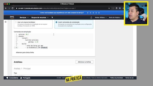 Integração Contínua com AWS CodeBuild смотреть онлайн