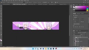 Tutorial gfx banner anime color/candy || Photoshop 2022