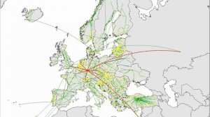 European NREN Cascading failure simulation