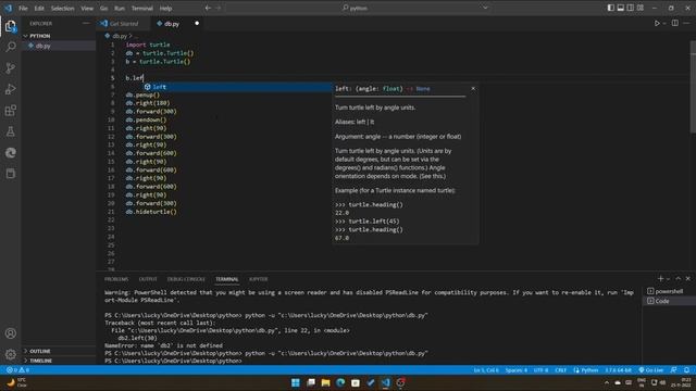 Python turtle for beginners | Python turtle | python turtle tutorials (Hindi) VS Code | Simple Cube смотреть онлайн