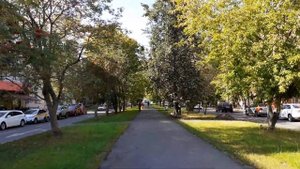 Москва 2981 улица Егора Абакумова осень день