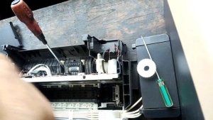 General Error Epson L-130 Printer. Red Light Error L 130 Printer. Pickup spring problem.