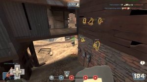 TF2 Rijin: Some unedited heavy doubletap gameplay.