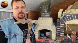 Как перекрыть проем аркой Арка помпейской печки на белой кладочной смеси ЕС