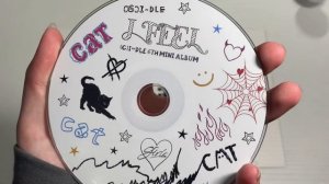 распаковка альбома (g)i-dle i feel