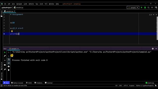 # 5 - PYTHON Operators PART1 | Arithmetic, Assignment, Logical and Comparison Operators in PYTHON смотреть онлайн