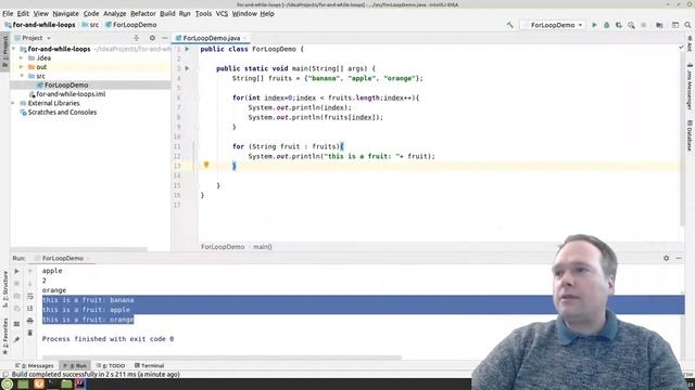 For loop, while loop and do while loop in Java