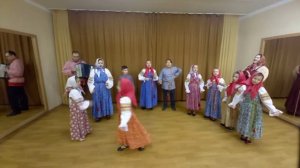Образцовый фольклорный ансамбль Млада младшая группа   Русская народная песня Давай, с тобой милень