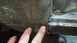 Ремонт кузова уаз 469, работа пескоструя.