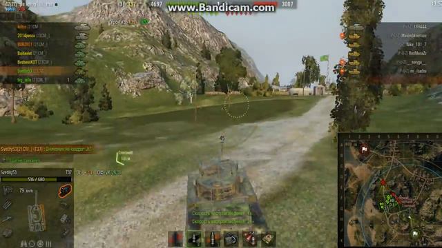 WoT.Глобальная карта. ГК. 6лвл. Рудники. 21CM_ vs P-U-Z