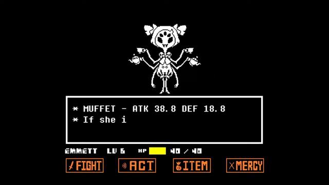 Undertale Muffet Fight Spare смотреть онлайн
