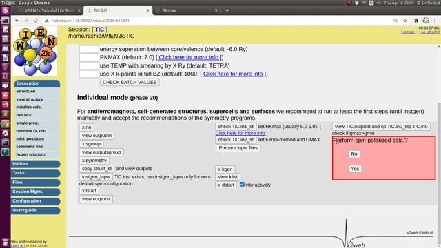 WT02: Initialization and SCF calculation using PBE-GGA exchange correlation potential in WIEN2k смотреть онлайн