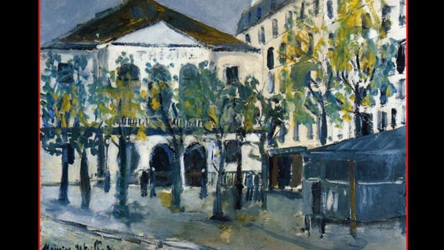 Utrillo (1883-1955) Paría (Francia) Pintura - Música Popurrí París Montmartre смотреть онлайн