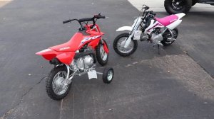 Honda CRF 50 Walk Around