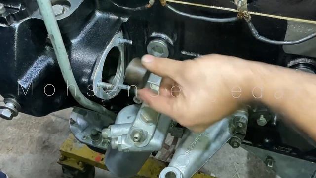 How to adjust and install OM615 injection pump?