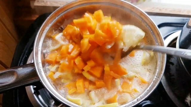 Эксперимент - варенье из тыквы с лимоном.