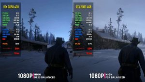 Red Dead Redemption 2 (DLSS vs FSR) - Intel Core I5 12500H - RTX 3050 - Acer Nitro 5