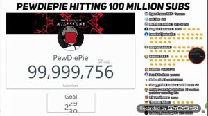 PEWDIEPIE HITING 100 MILLION SUBS | КАК PewDiePie набрал 100 миллионов подписчиков 💥