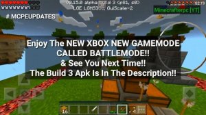 Minecraft PE 0.15.0 | MCPE 0.15.0 ALPHA BUILD 3 RELEASED!! + NEW BATTLE MINIGAME TRAILER!!