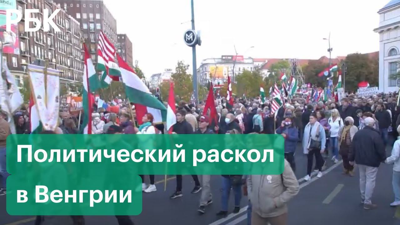 Митинги в Будапеште: оппозиция объединилась против действующего премьера Венгрии