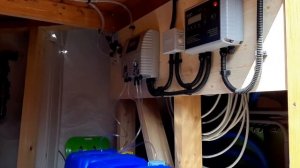 Каркасный Бассейн на Даче - Монтаж Блока Управления и Станции дозации, Гибралтар 5,5х3,7х1,35