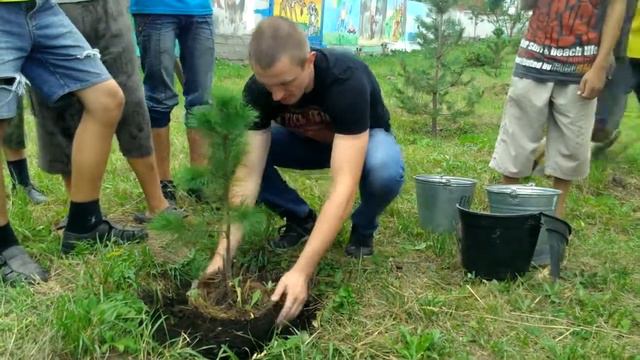 Экологическая акция в психоневрологическом интернате для детей 