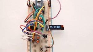 Информер для авто на дисплее OLED 0.91