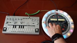 🚀 Zoom Arq 48 Test applies Effects to Behringer Td-3 audio in insert Fx and Midi sync