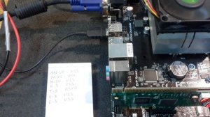 Ремонт материнской платы GA-B85M-D2V. Видеоотчет