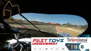 Fast Toys Ferrari 488 Challenge race car at Laguna Seca Raceway