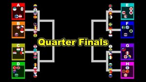 Target Game #5 ~64 Countries marble game~ | Marble Factory 2nd