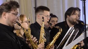 Оркестр саксофонов Belsaxo Проморолик с концерта Верхний город 4 мин