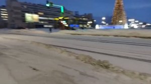 Норильск. 27 декабря 2022.Ул.Ленина,ул.Дзержинского,ул.Комсомольская.