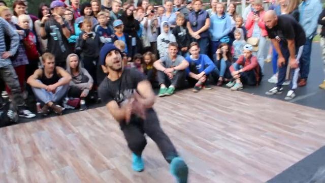 Karim(B-Jump) vs Медведь(Green Dancers) [Hoop and Hop '17 OPEN Tver] смотреть онлайн