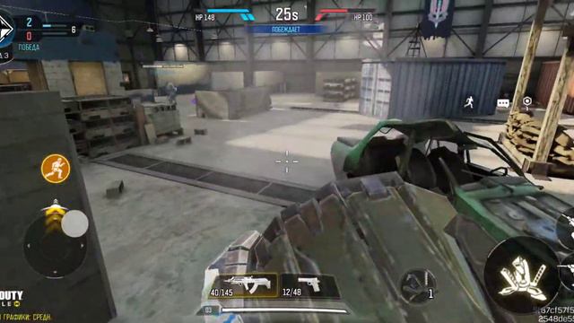 Изичная катка с Кирюшей. Забили Марину в угол. Call of duty mobile, 2 пальца + гиро смотреть онлайн