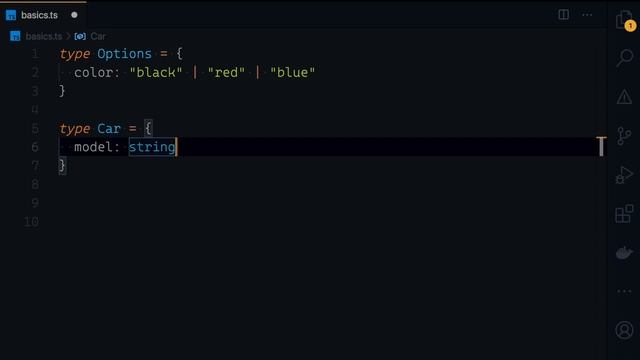 Basics of Typescript