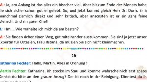 Deutsch lernen im Schlaf & Hören  Lesen und Verstehen Niveau B2 - Alltag und Beruf 1/4 - 20