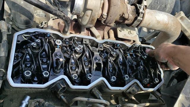 CUMMINS QSB 4.5 установка форсунок