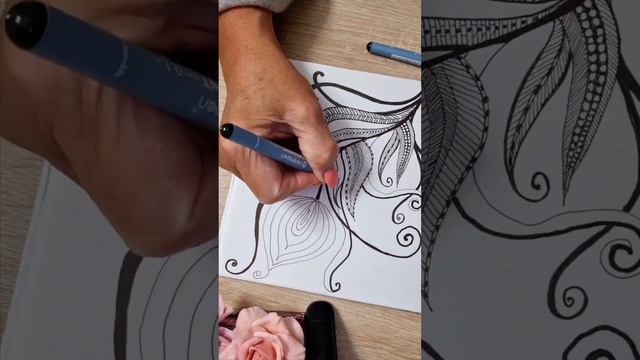 #zentangleart #медитации #рисуемвместе