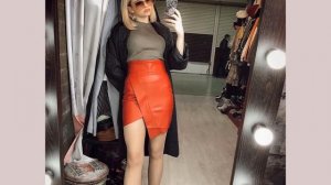 ?ТРЕНДОВЫЕ КОЖАНЫЕ ЮБКИ 2022-2023. Модный обзор