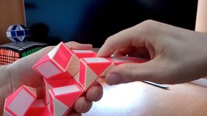 Огромная змейка Рубика (72 элемента)! Как собрать конфету (candy) из змейки Рубика)