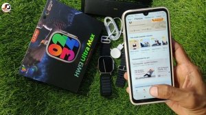 How To Connect HW9 Ultra Max | How To Connect Smart Watch to android phone